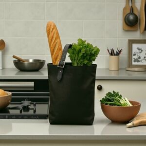 GAP OVERSIZED HEAVY DUTY BLACK TOTE EVERYDAY, DAY TRIPPER, PICNIC, BEACH, SCHOOL